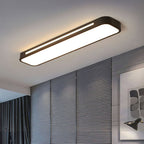 Rettango | Ultra-slanke LED Plafondlamp – Minimalistisch Rechthoekig Design van IJzer & Acryl