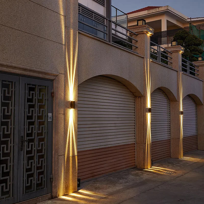 Fascio | Moderne Waterdichte LED Buitenlamp – Up & Down Beam – Aluminium