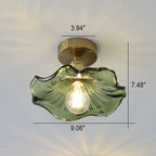 Fiore di Vetro | Hibiscus Plafondlamp – Glas & Goud