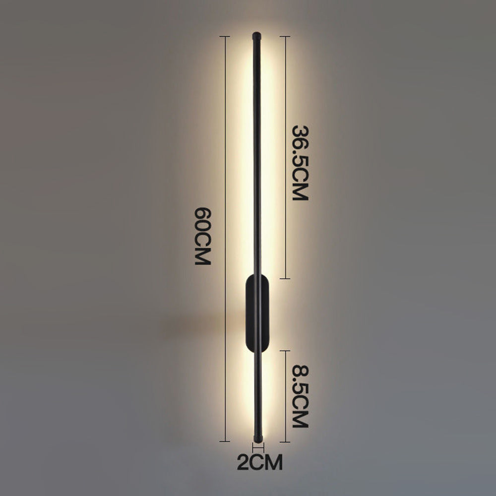 Verticale LED Wandlamp – Lineair Design | Stria