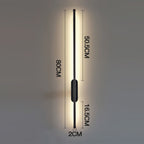 Verticale LED Wandlamp – Lineair Design | Stria