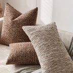 Sierkussenhoes – Geweven Textuur – Aardetinten | Weave