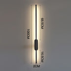 Verticale LED Wandlamp – Lineair Design | Stria