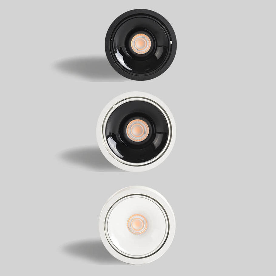 PuntoPuro | Modern Minimalist Round Spotlight – Verstelbare LED Plafondspot – Aluminium – Focus Verlichting