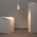 Otis | Cilinder Hanglamp – Metaal & Hout – Modern Design