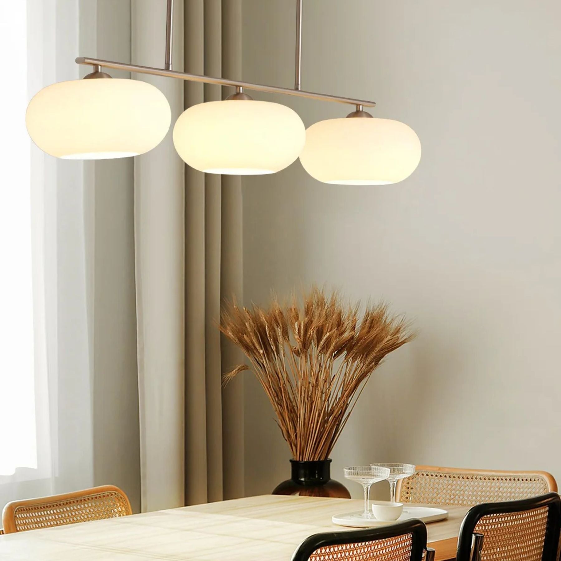 Aurabridge | Drie-lichts Hanglamp