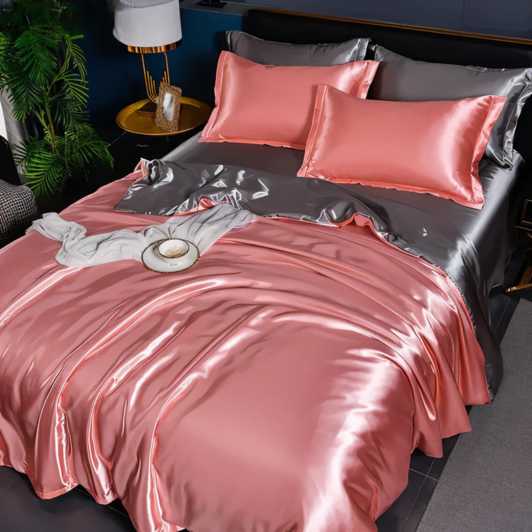 Seta Lusso | Luxe Zijde-Look Bedovertrek – Zijdezacht & Ademend – Hypoallergeen – Inclusief Kussenslopen