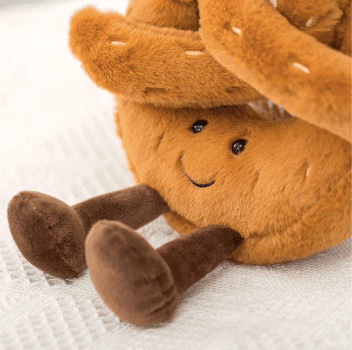 Pane Amico | Pluche Ontbijt Knuffels – Super Zacht – Decoratieve Kussens – Uniek Cadeau