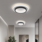 Basso | Compacte LED Plafondlamp met Houtprint
