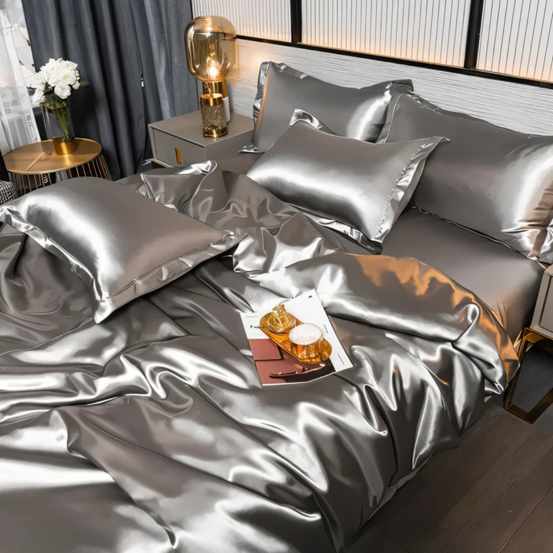 Seta Lusso | Luxe Zijde-Look Bedovertrek – Zijdezacht & Ademend – Hypoallergeen – Inclusief Kussenslopen