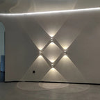 Cintra | Wandlamp met Kristalglas – Up & Down Licht – Compact Design