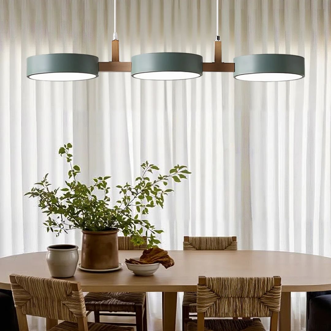Kavero | Horizontale Houten Hanglamp