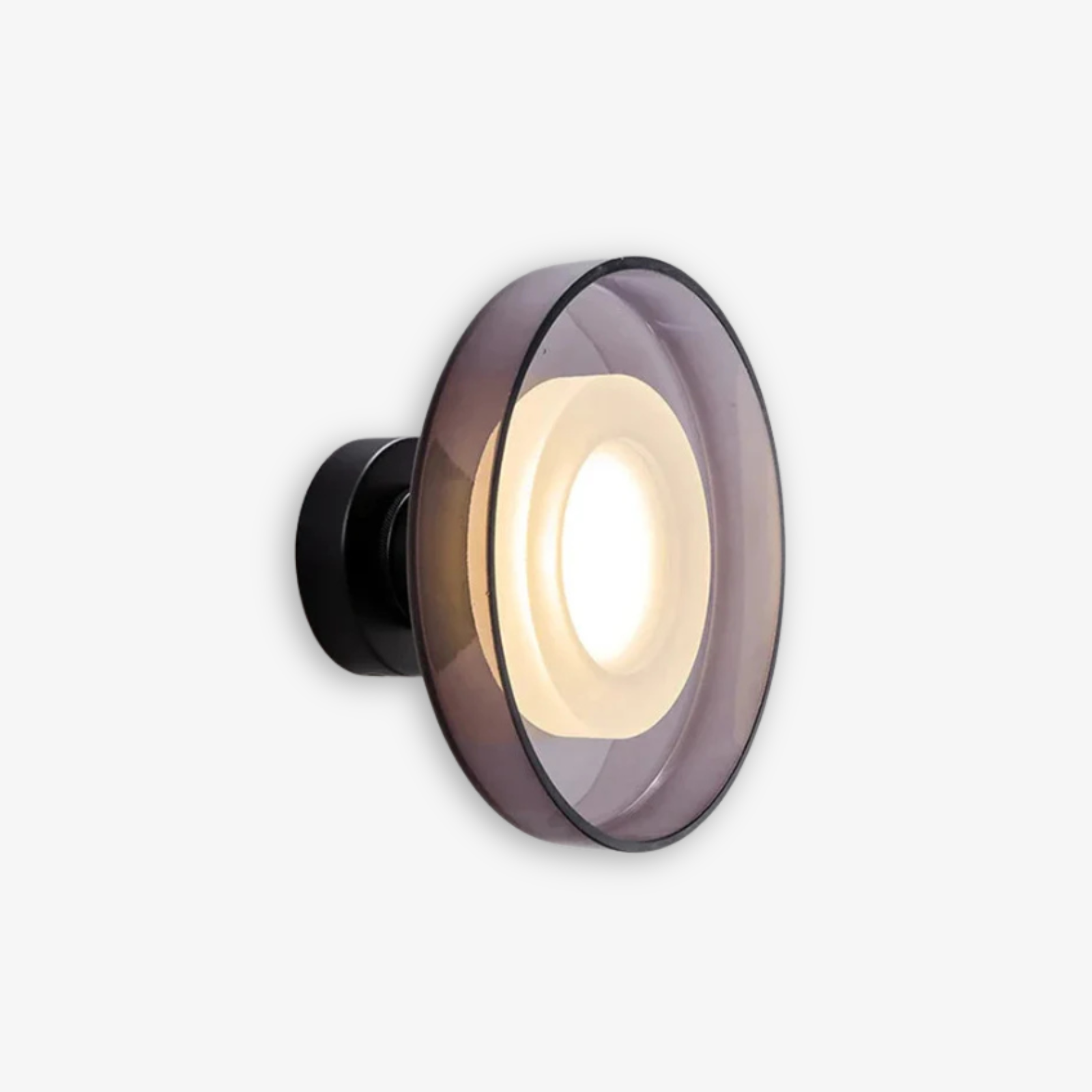 Nimbos | Architectonische Halo Lamp – Gelaagd Glas voor Wand & Plafond