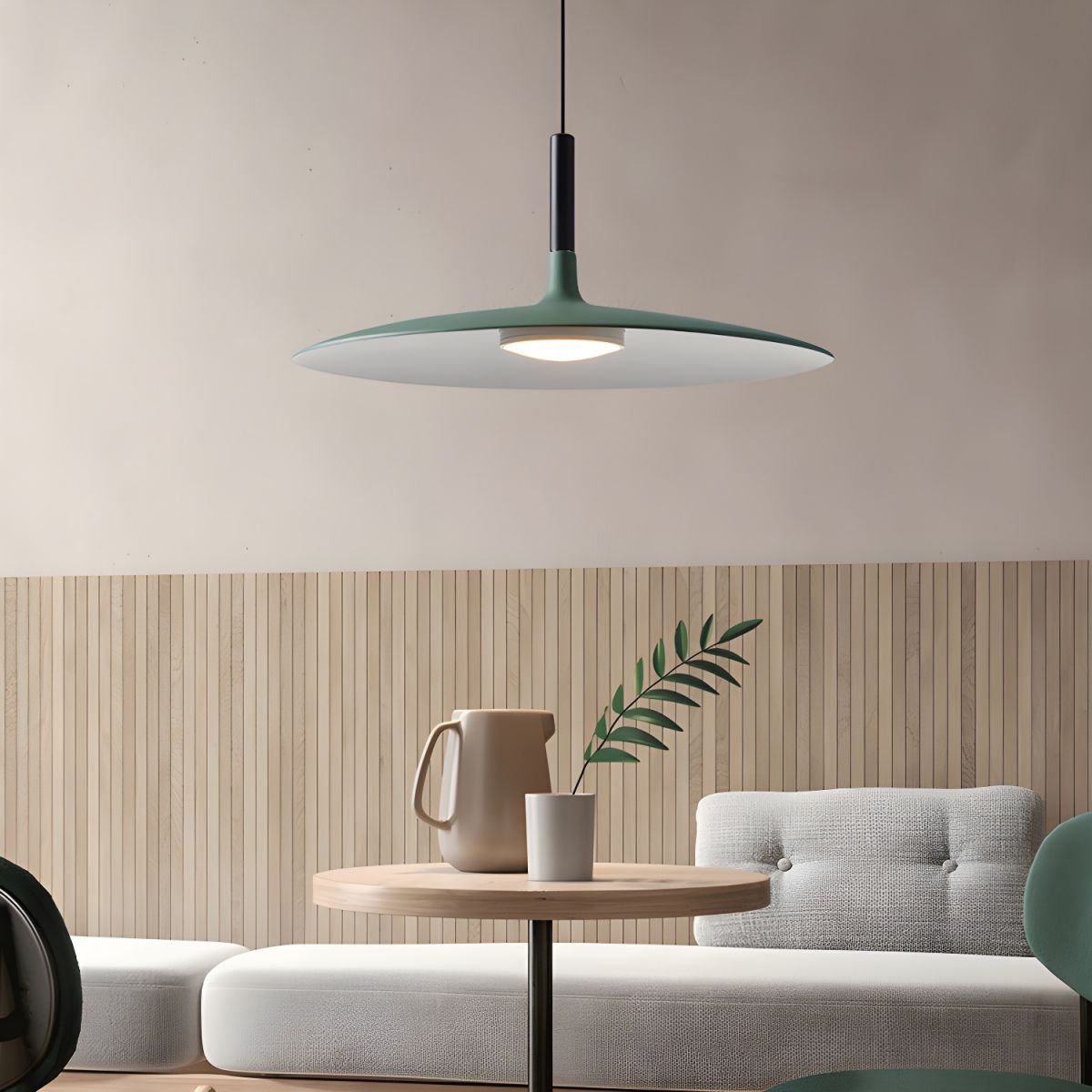 Skiva | Slanke LED Hanglamp met Ultraplat Design