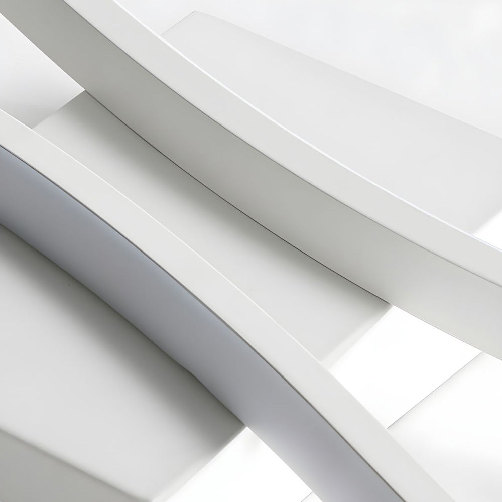 Sinu | Artistieke LED Wandlamp – Modern Golvend Design met Indirect Licht