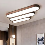 LED Plafondlamp Hout – Minimalistisch Design – Ovaal | Ellaro