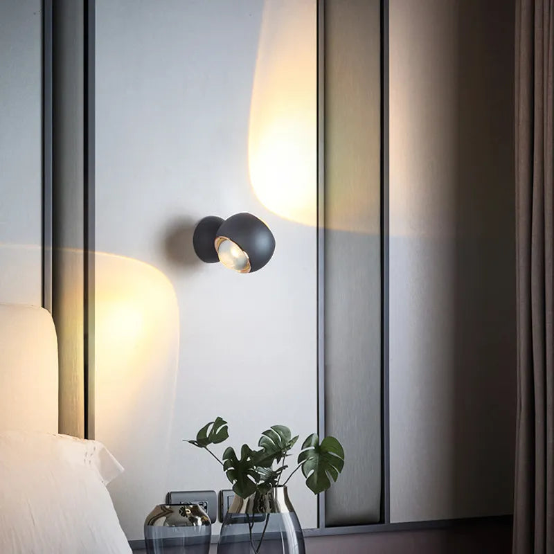 Cintra | Wandlamp met Kristalglas – Up & Down Licht – Compact Design