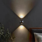 Cintra | Wandlamp met Kristalglas – Up & Down Licht – Compact Design