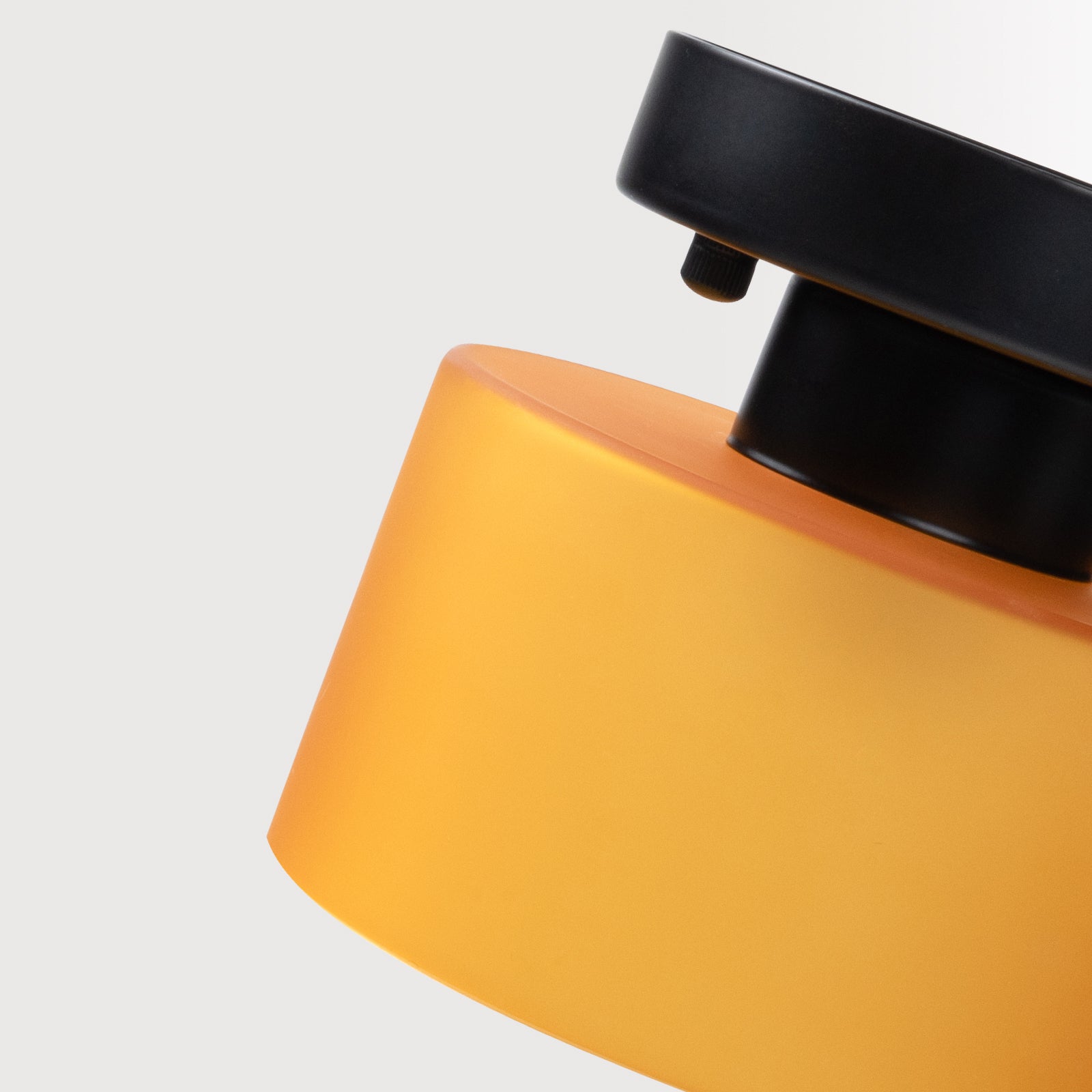Vetro | Retro Plafondlamp van Gekleurd Glas