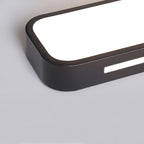 Rettango | Ultra-slanke LED Plafondlamp – Minimalistisch Rechthoekig Design van IJzer & Acryl