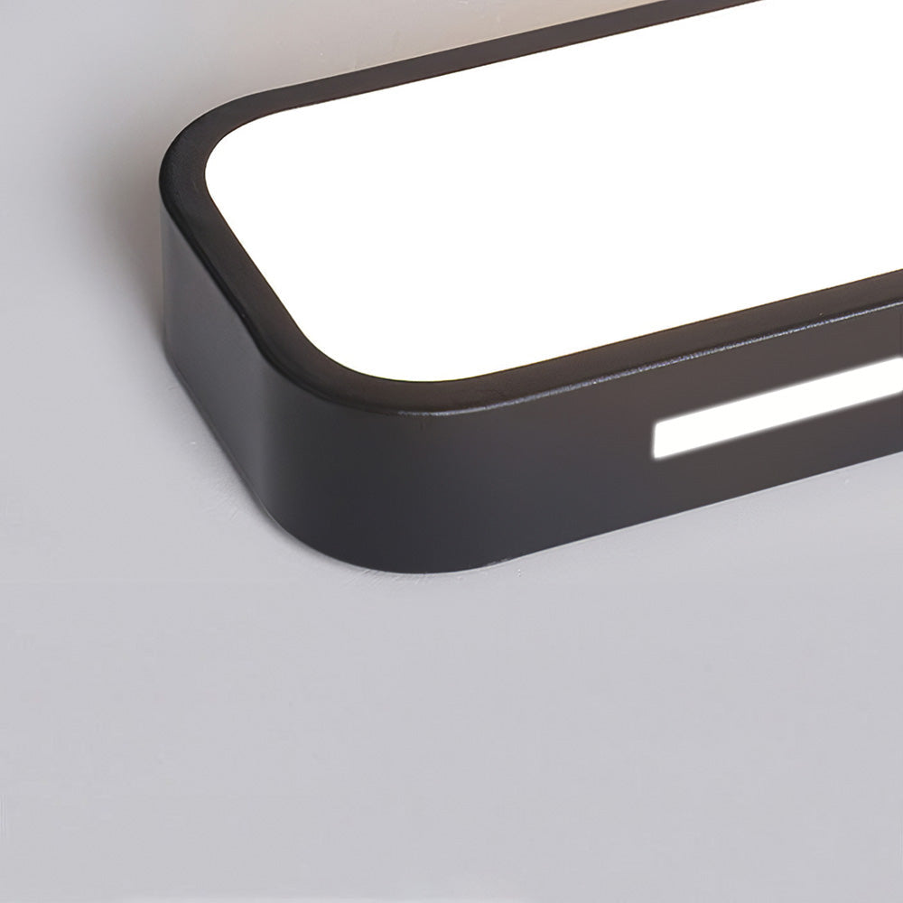 Rettango | Ultra-slanke LED Plafondlamp – Minimalistisch Rechthoekig Design van IJzer & Acryl