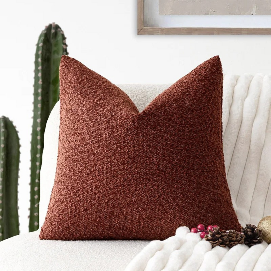 Bouclé Sierkussenhoes • x1/x2/x4/x6 | Tulum Soft