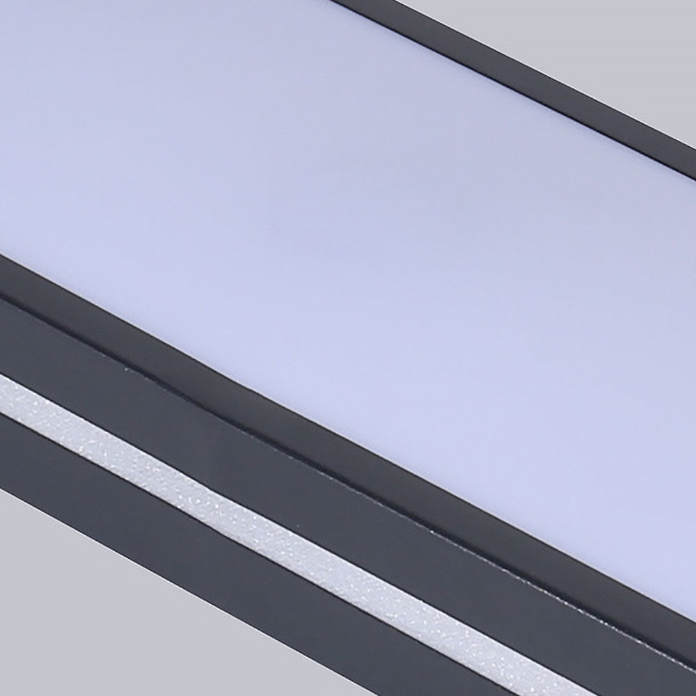 Rettango | Ultra-slanke LED Plafondlamp – Minimalistisch Rechthoekig Design van IJzer & Acryl
