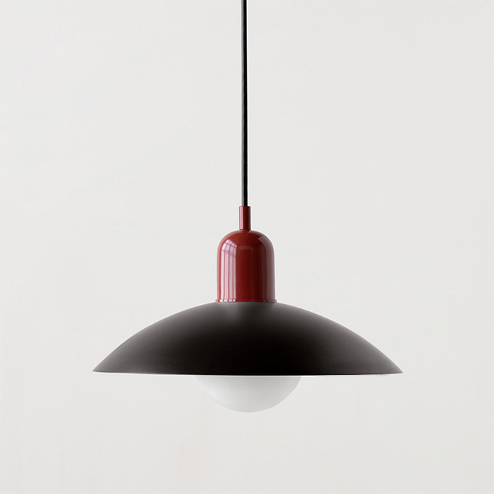 Pastel Dome | Bauhaus Hanglamp – Kleurrijk Metaal & Glas – Verstelbaar