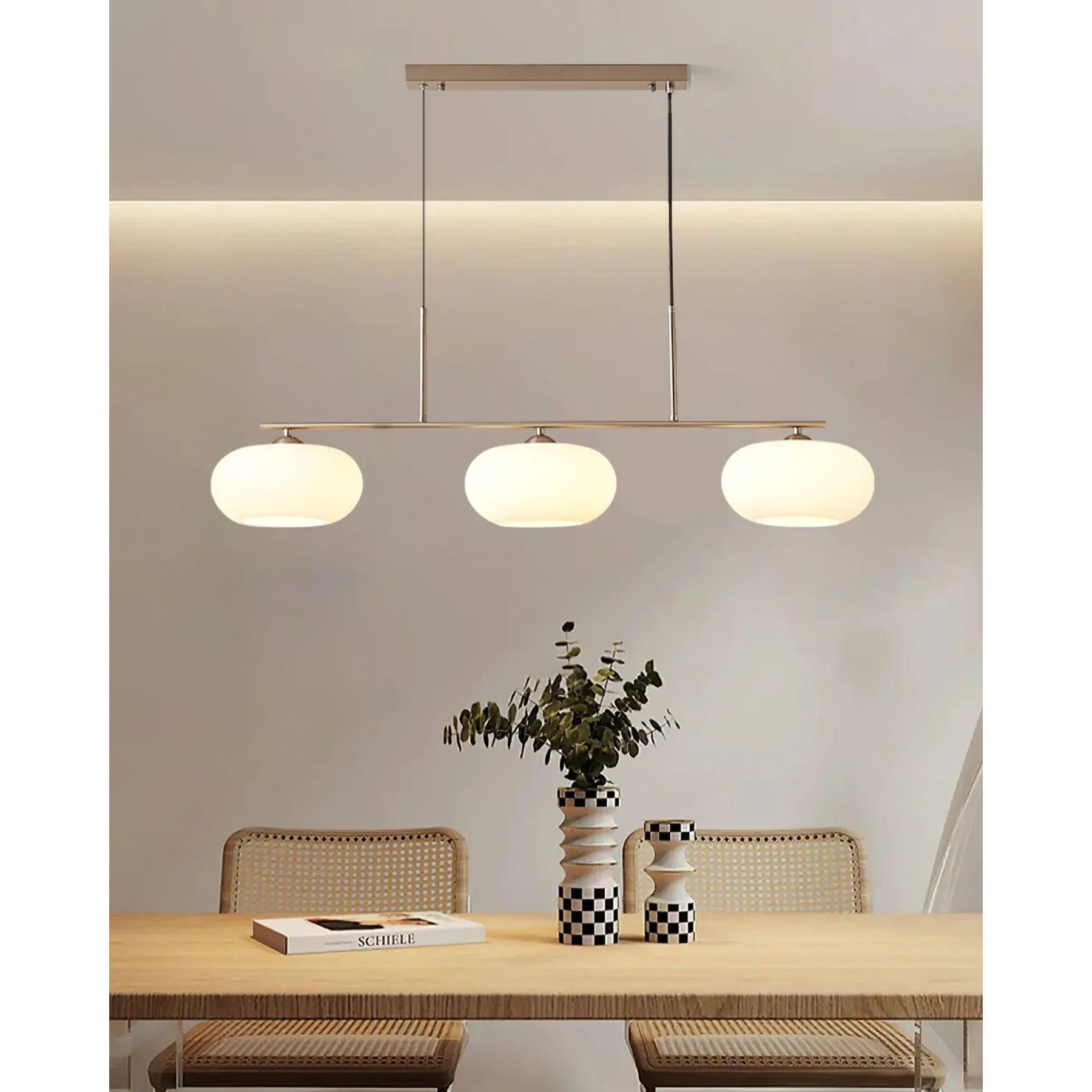 Aurabridge | Drie-lichts Hanglamp