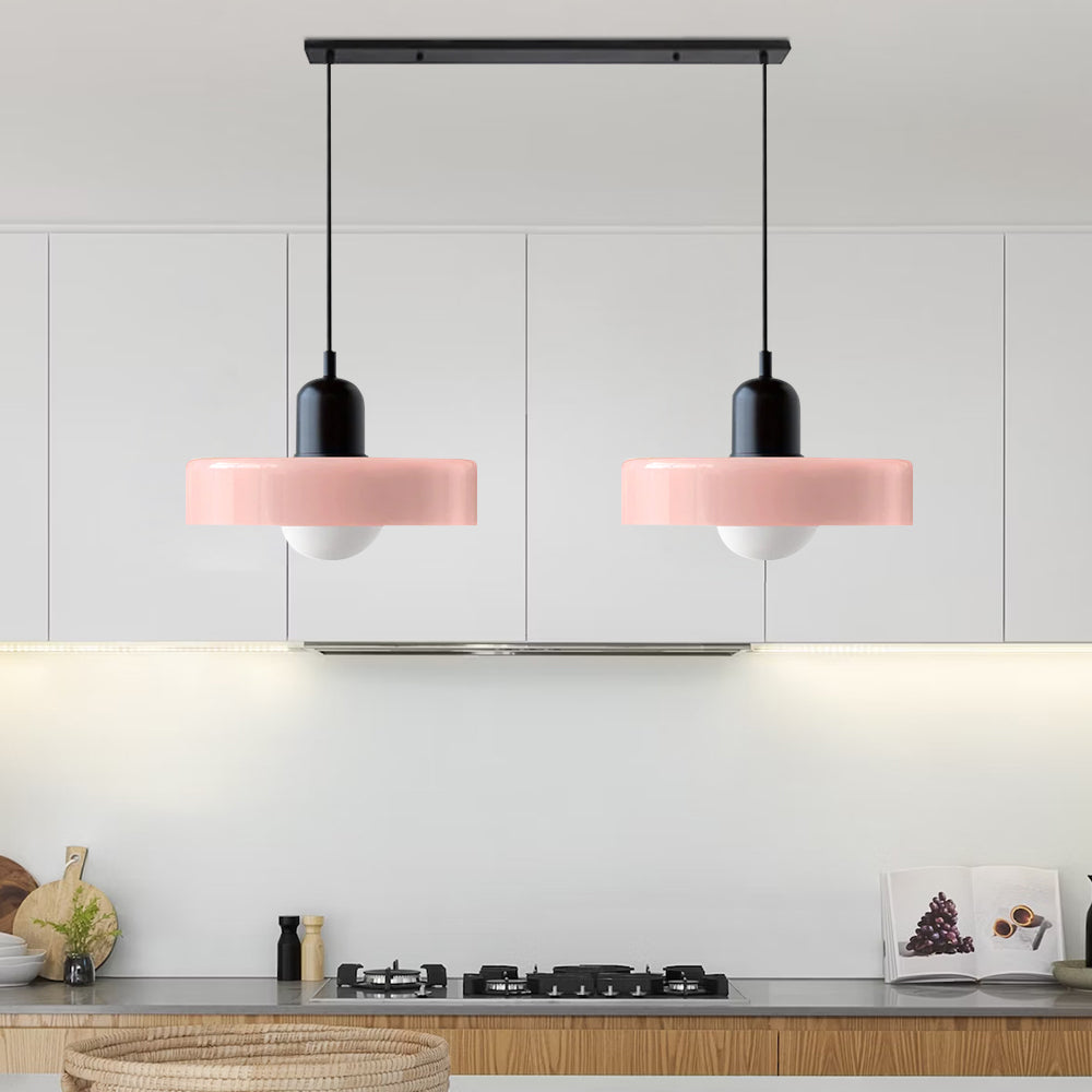 Luccaya | Dubbele Glazen Hanglamp