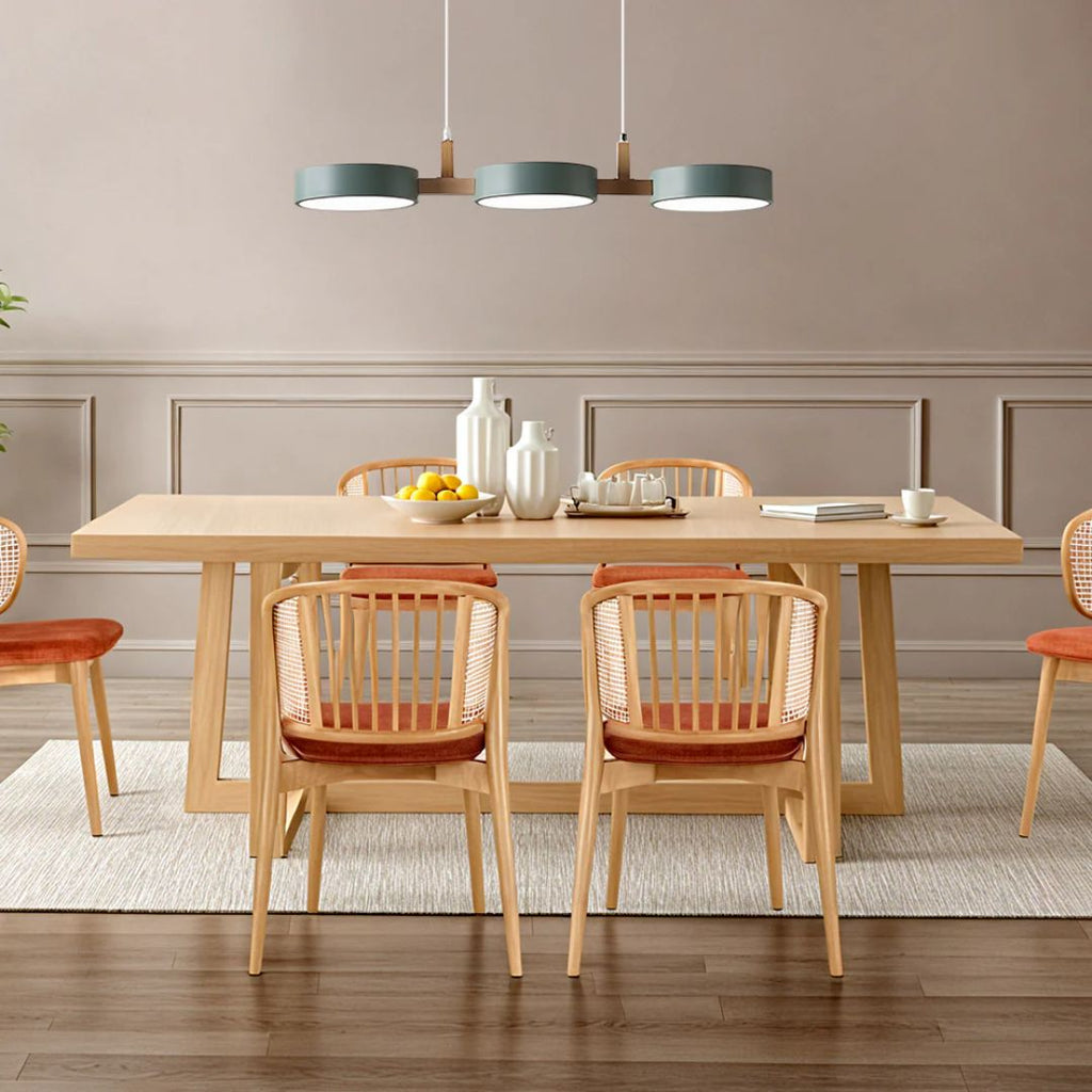 Kavero | Horizontale Houten Hanglamp