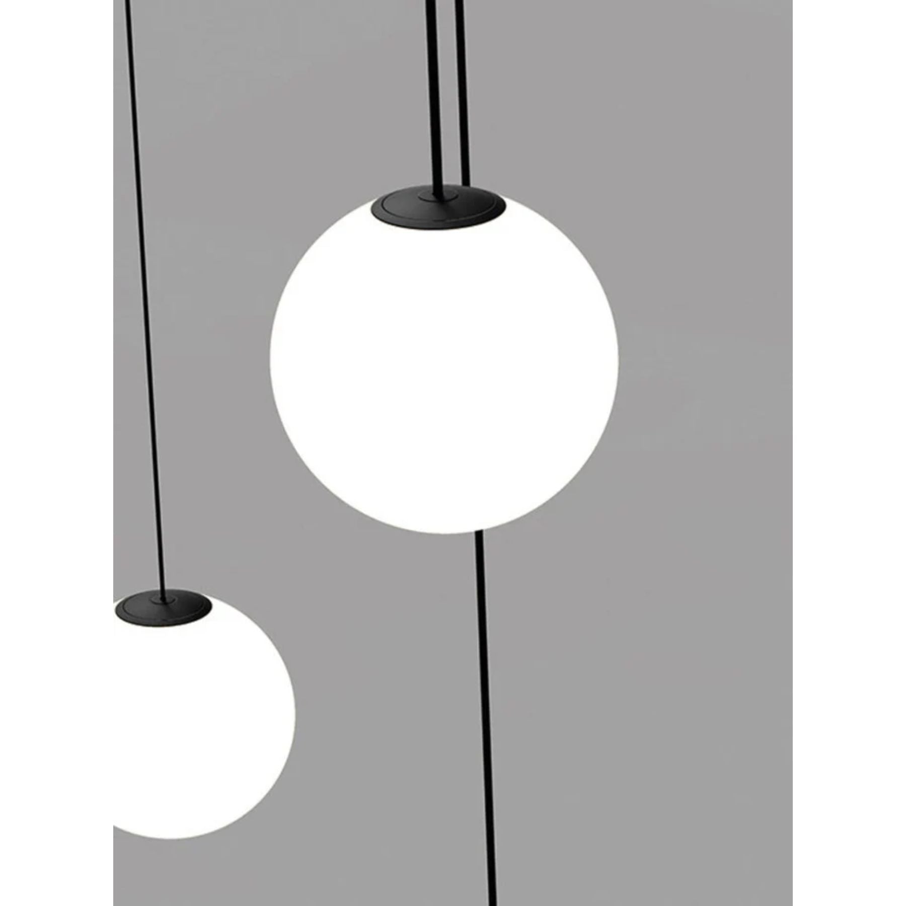 Luna | Elegante Glazen Bol Hanglamp
