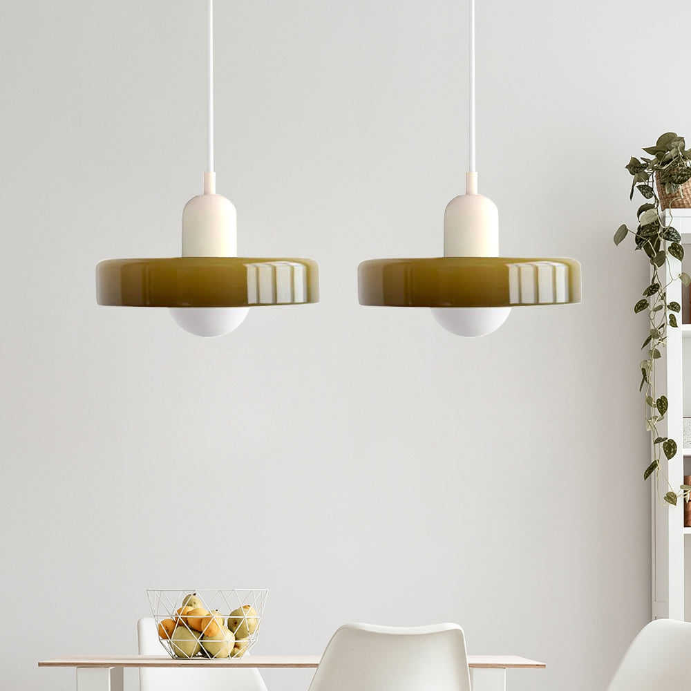 Luccaya | Dubbele Glazen Hanglamp