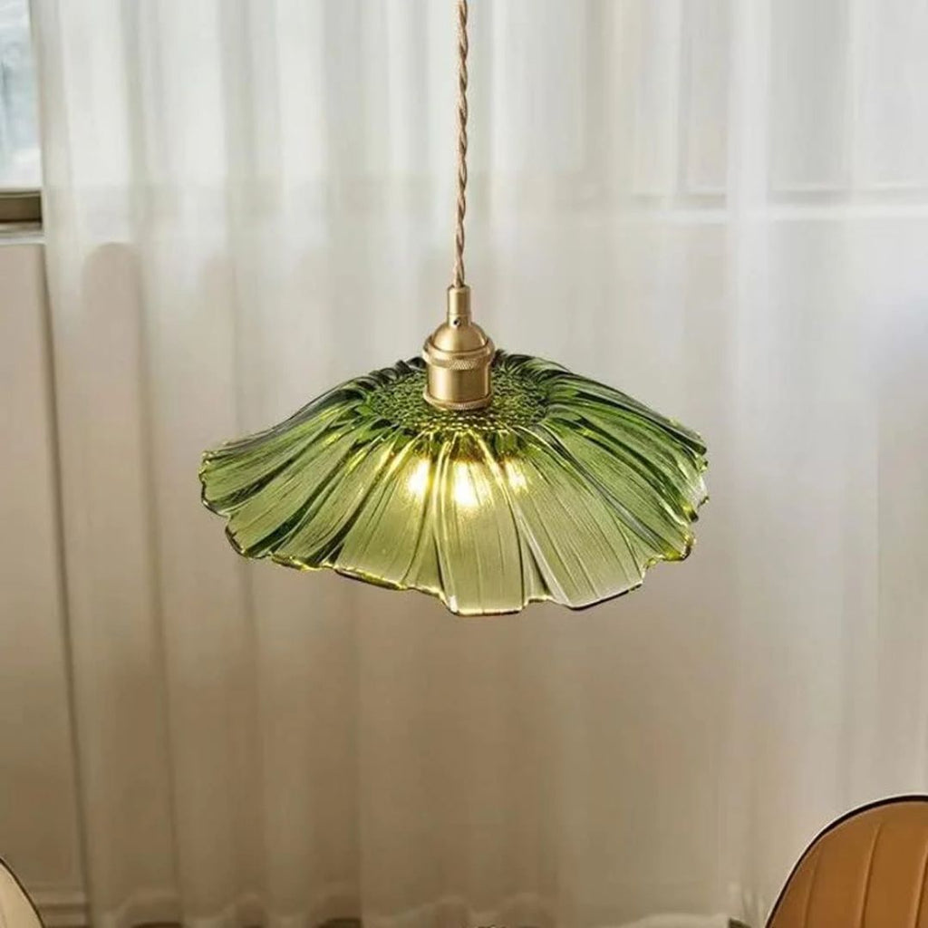 Cullivan | Bloemvormige Glazen Hanglamp