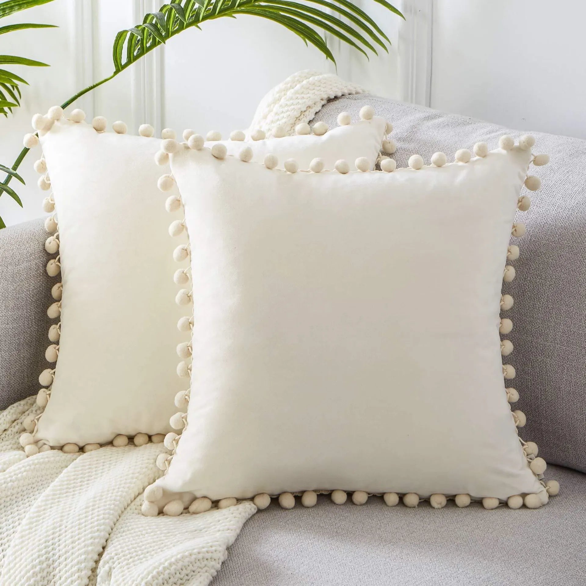 Luvia | Scandinavisch Sierkussenhoes – 45x45 • (x1/x2/x4/x6)