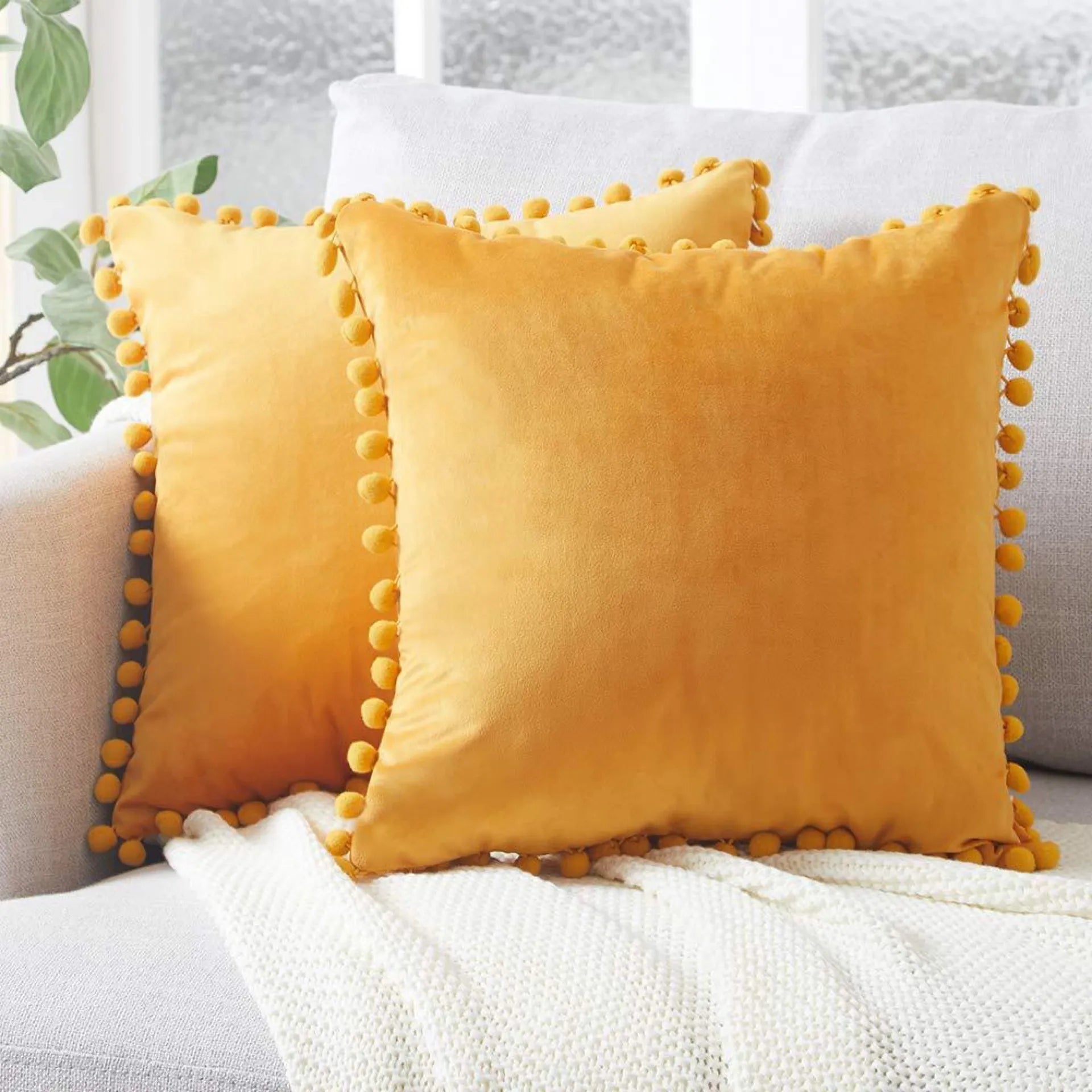 Luvia | Scandinavisch Sierkussenhoes – 45x45 • (x1/x2/x4/x6)