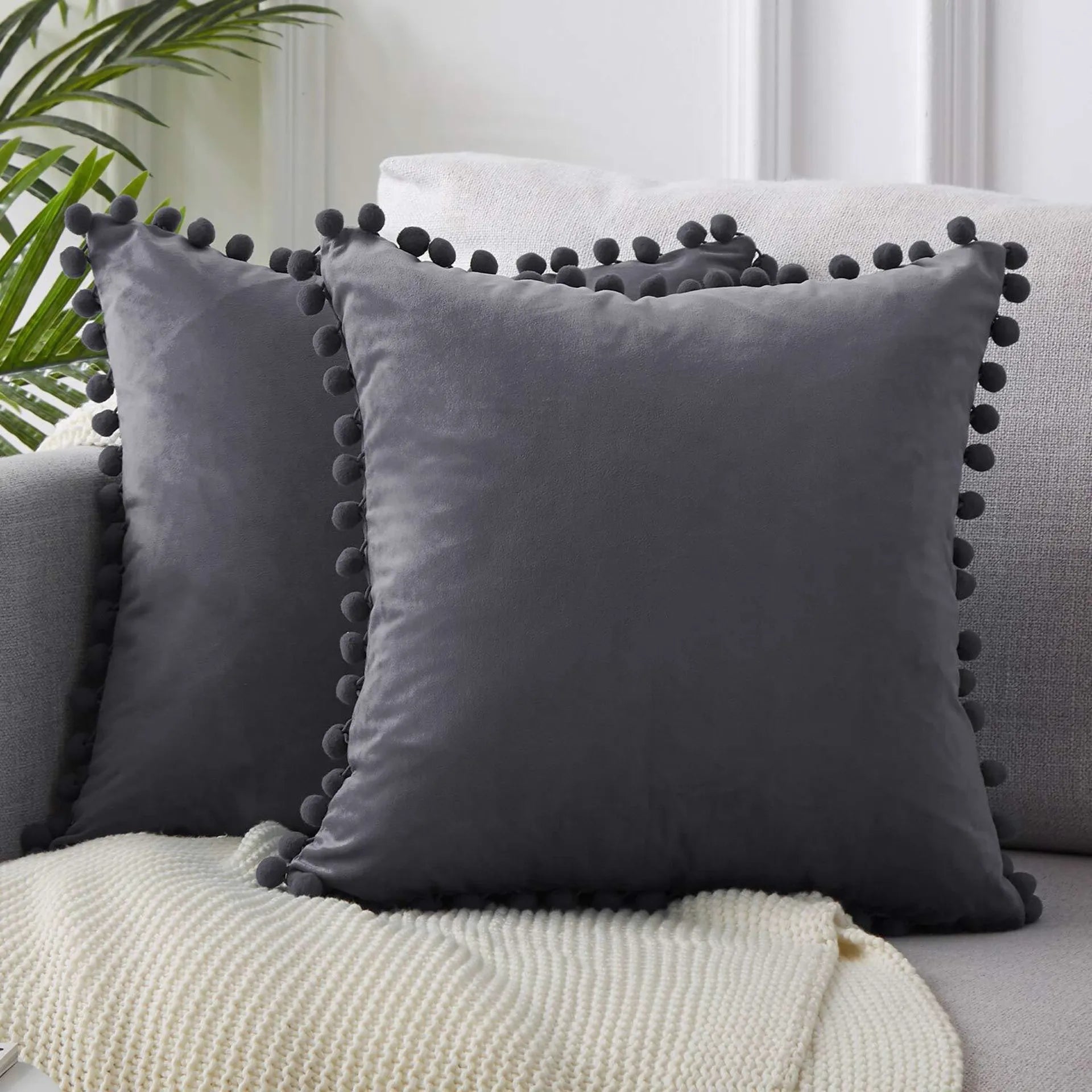Luvia | Scandinavisch Sierkussenhoes – 45x45 • (x1/x2/x4/x6)