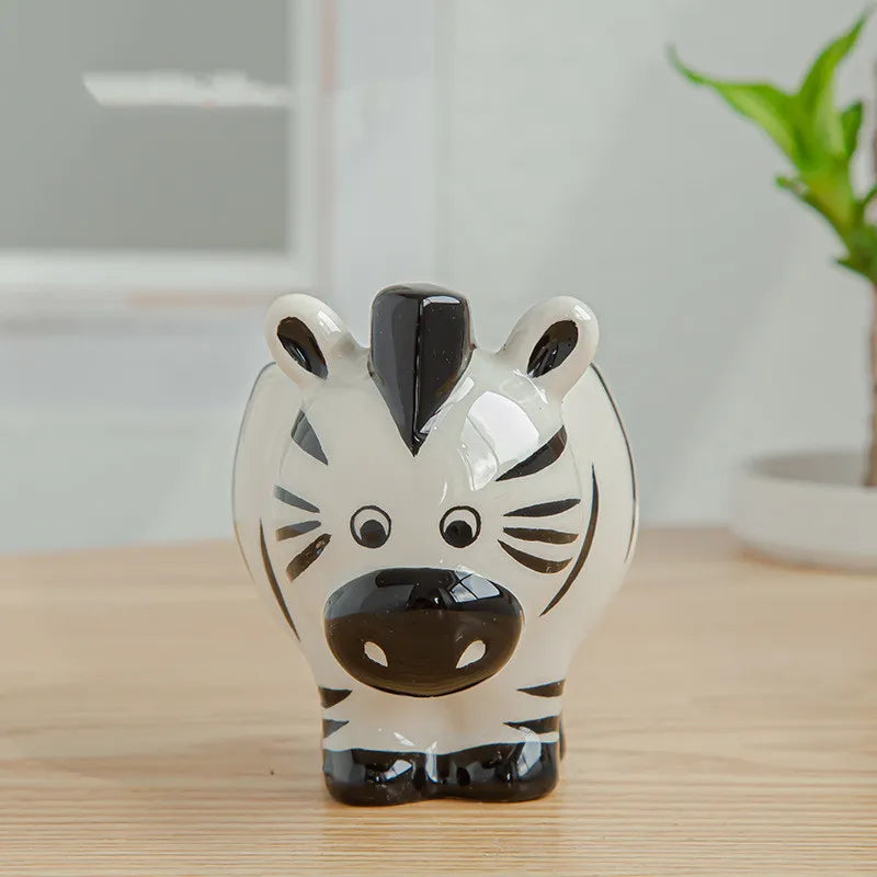 FaunaMini | Creatieve Dieren Bloempotjes – 5 Unieke Varianten – Voor Vetplanten & Cactussen