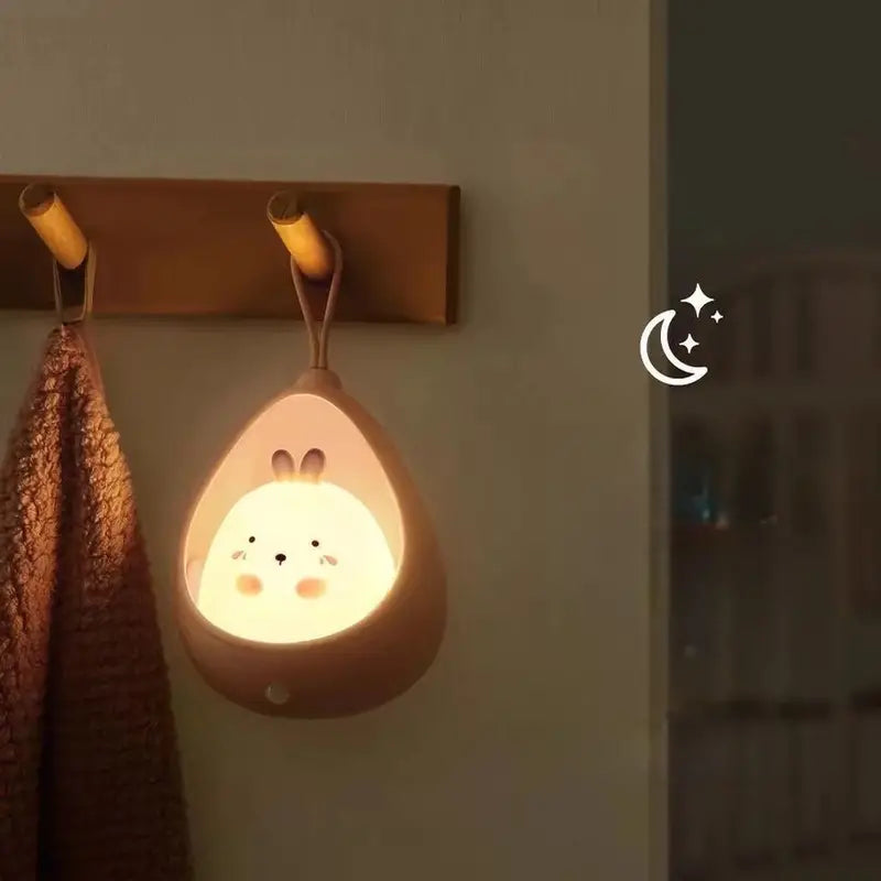 LumiVenn | Siliconen LED-Nachtlampje – Bewegingssensor – Dimbaar – Oplaadbaar