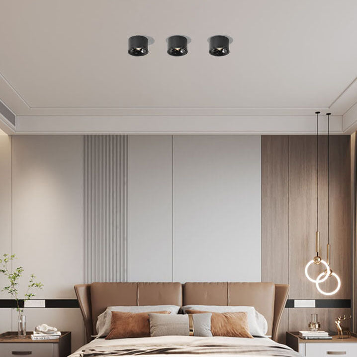 PuntoPuro | Modern Minimalist Round Spotlight – Verstelbare LED Plafondspot – Aluminium – Focus Verlichting