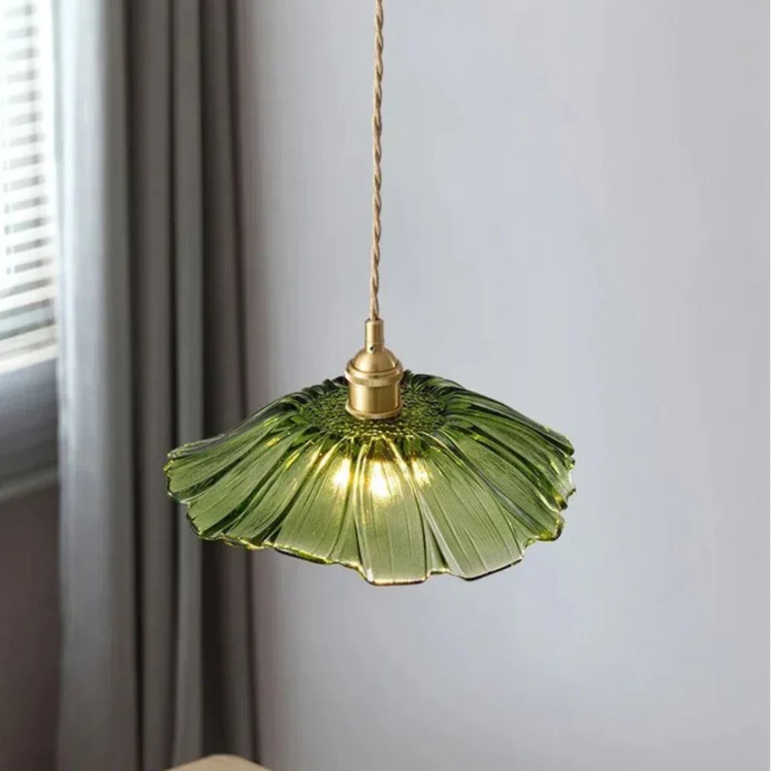 Cullivan | Bloemvormige Glazen Hanglamp