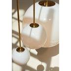 Luna | Elegante Glazen Bol Hanglamp