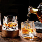 Volta | Roterend Whisky Glas