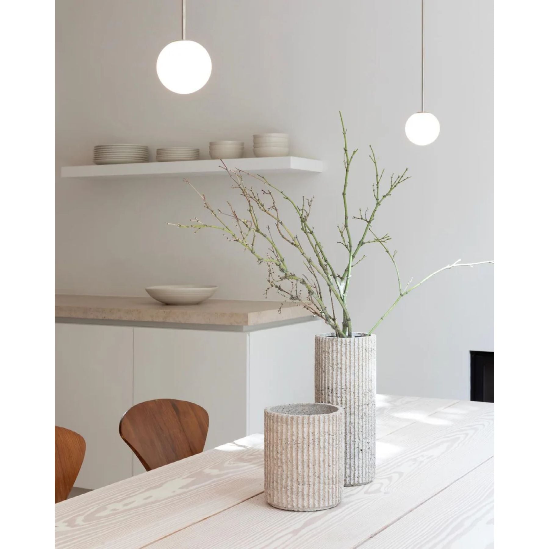Luna | Elegante Glazen Bol Hanglamp