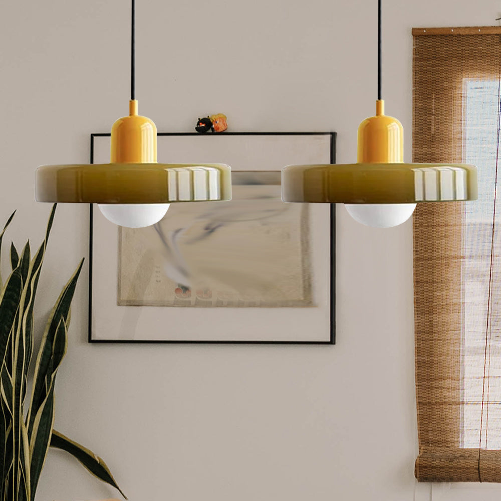 Luccaya | Dubbele Glazen Hanglamp