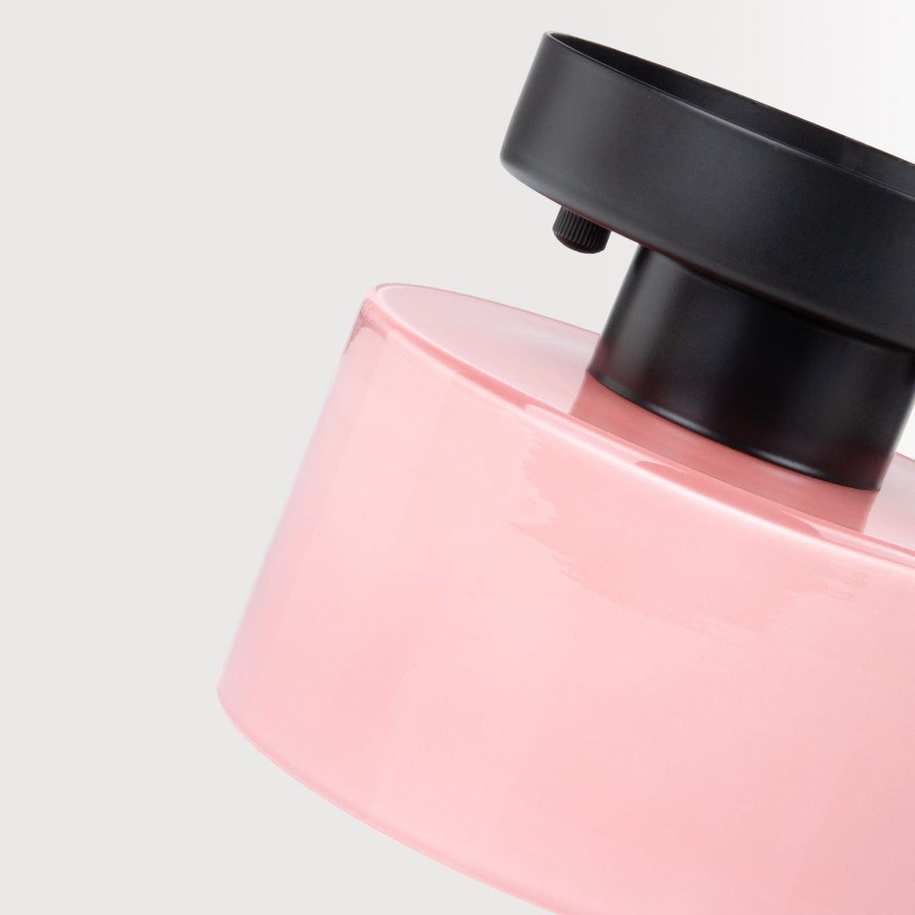 Vetro | Retro Plafondlamp van Gekleurd Glas