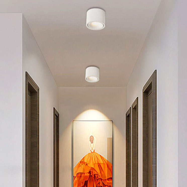 PuntoPuro | Modern Minimalist Round Spotlight – Verstelbare LED Plafondspot – Aluminium – Focus Verlichting