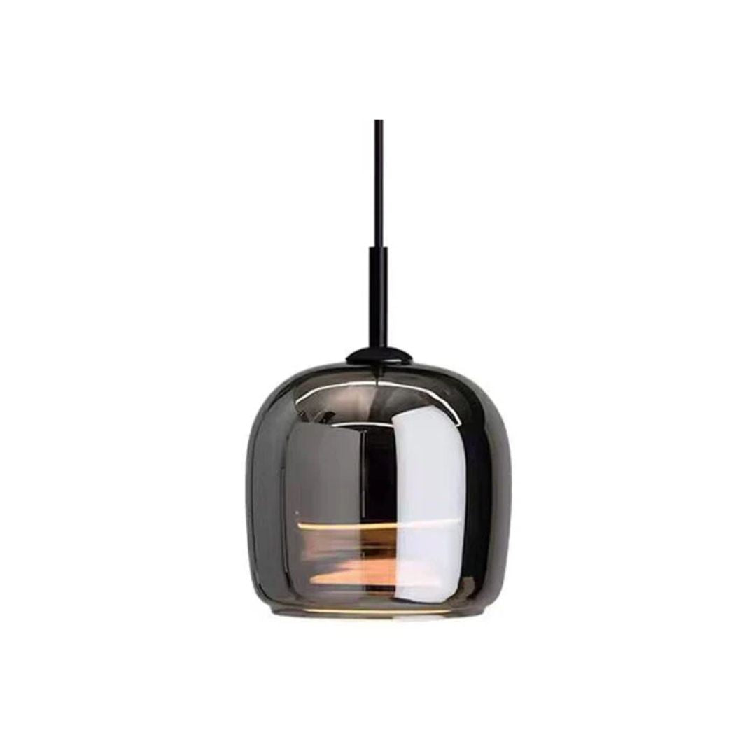 Riflesso | Moderne Glazen Hanglamp – Luxe Spiegelglas Design met Warme Lichtgloed