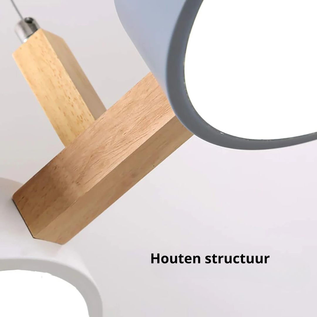 Kavero | Horizontale Houten Hanglamp
