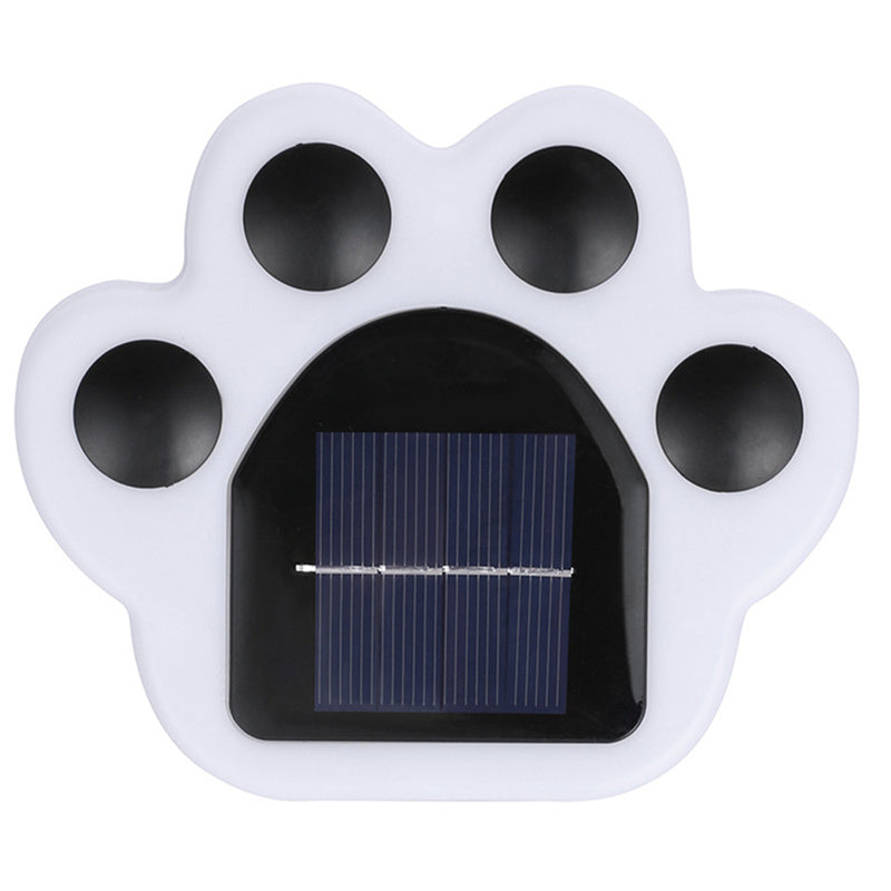 PawGlow | Solar Tuinverlichting – Pootafdruk Design – Warmwit LED – Set voor Hondenliefhebbers